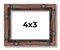 4x3 Bamboo Picture Frame with UV-Resistant Acrylic & Acid Free Backing, Available in 4 Finishes - Brown, Black, Gold, and Natural
